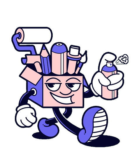 Mascotte Boite Magik